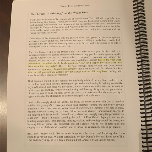 The Christopherus Waldorf Curriculum Overview Book - Picture 5 of 5